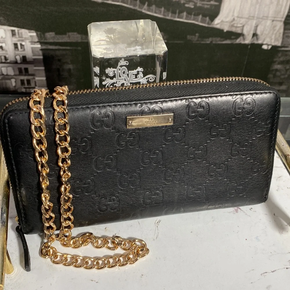 Authentic Gucci Guccissima Zippy Wallet - Picture 3 of 14